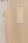 SWAYING/KNIT hairy hook tank top SW24SS1T01 off-white PS72